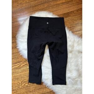 Lululemon Gear Up Black Crop Leggings